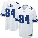 Nike Men & Women & Youth Cowboys #84 Hanna White Team Color Game Jersey,baseball caps,new era cap wholesale,wholesale hats